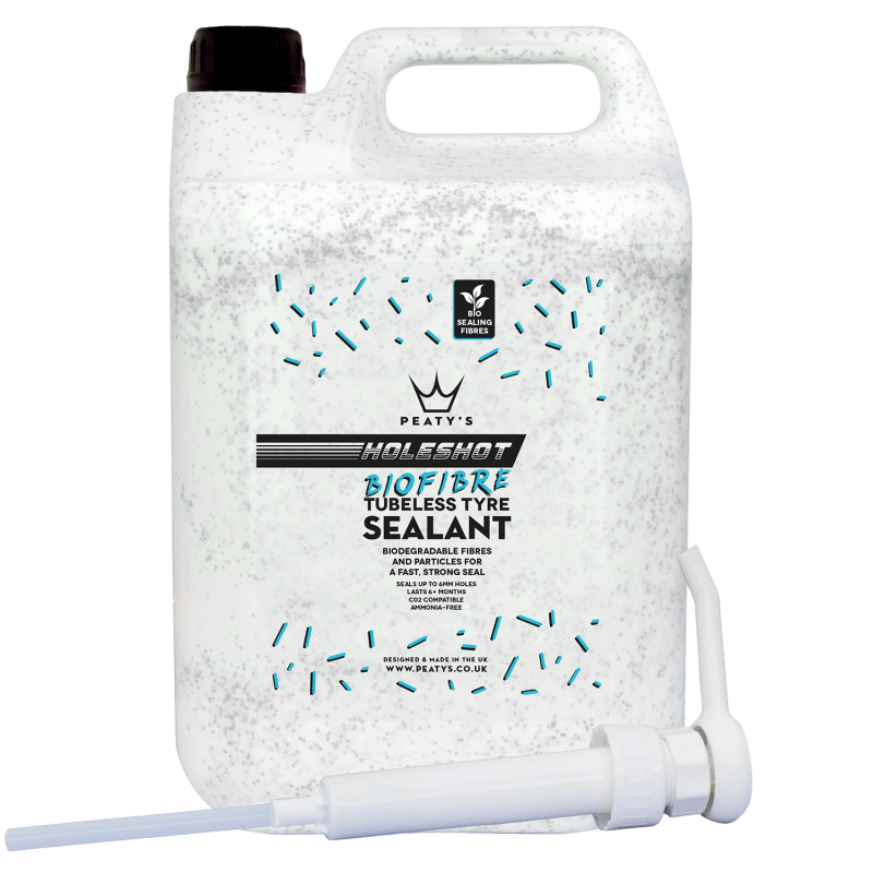 Peaty's Holeshot BioFibre Tubeless Tire Sealant — 2