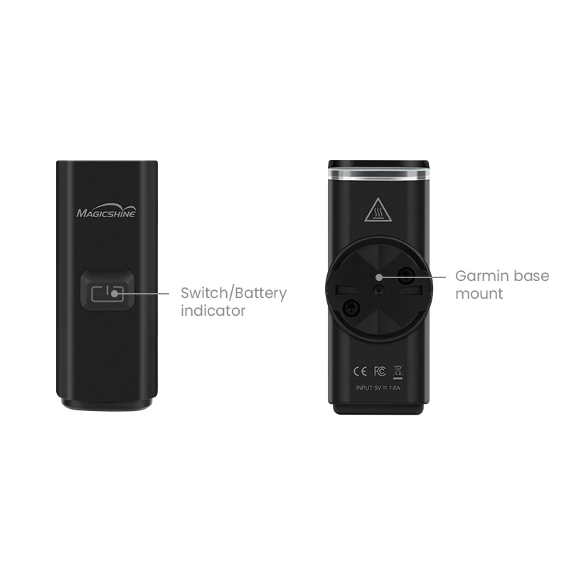 Magicshine Allty 400 Rechargeable USB-C Road Bike Light — 4