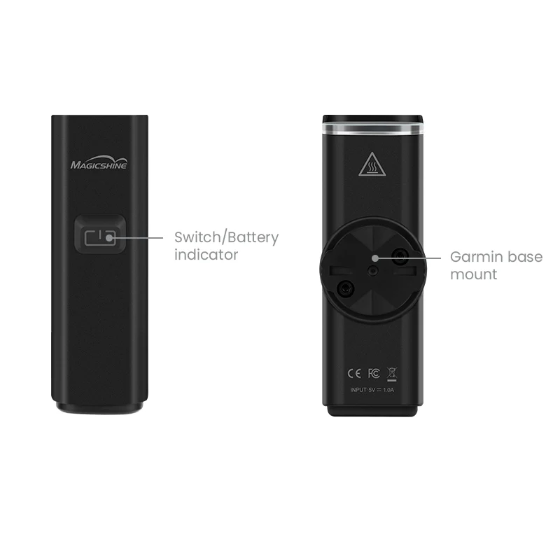 Magicshine Allty 600 Rechargeable USB-C Road Bike Light — 5