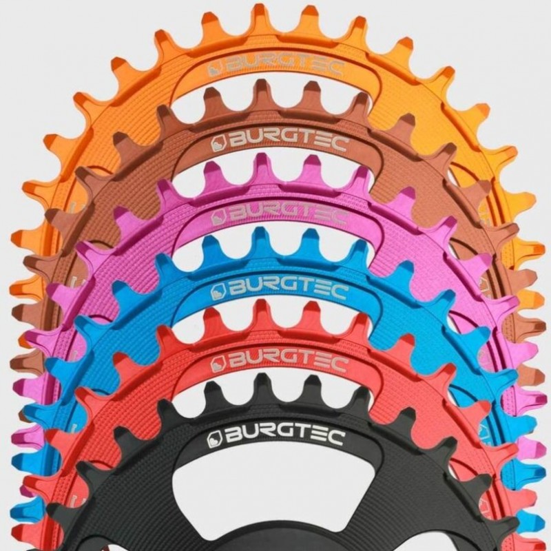 Burgtec Cinch Thick Thin Chainring 34T Black — 2