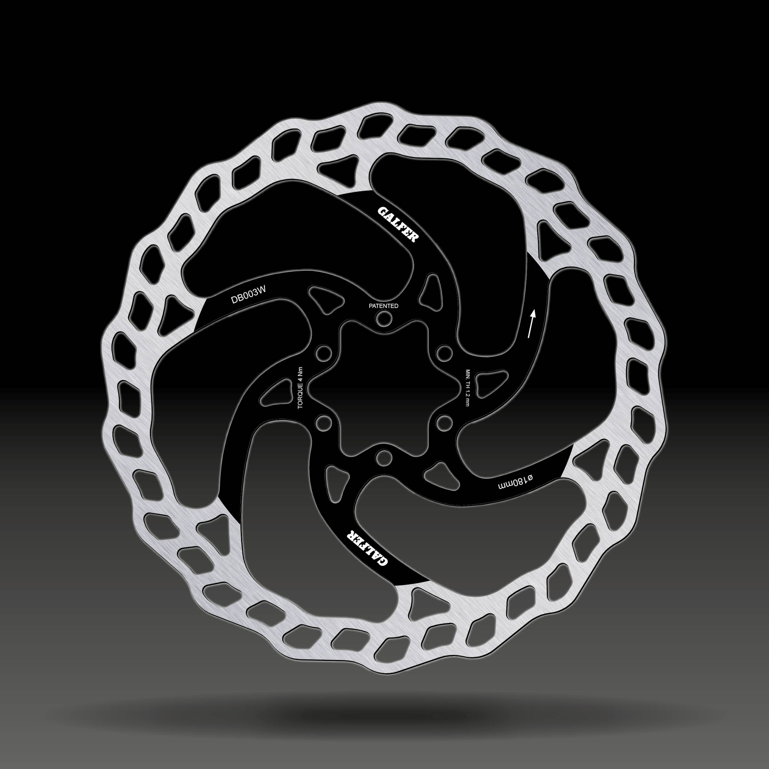 GALFER Bike MTB Disc Wave 6-Bolt Ротор