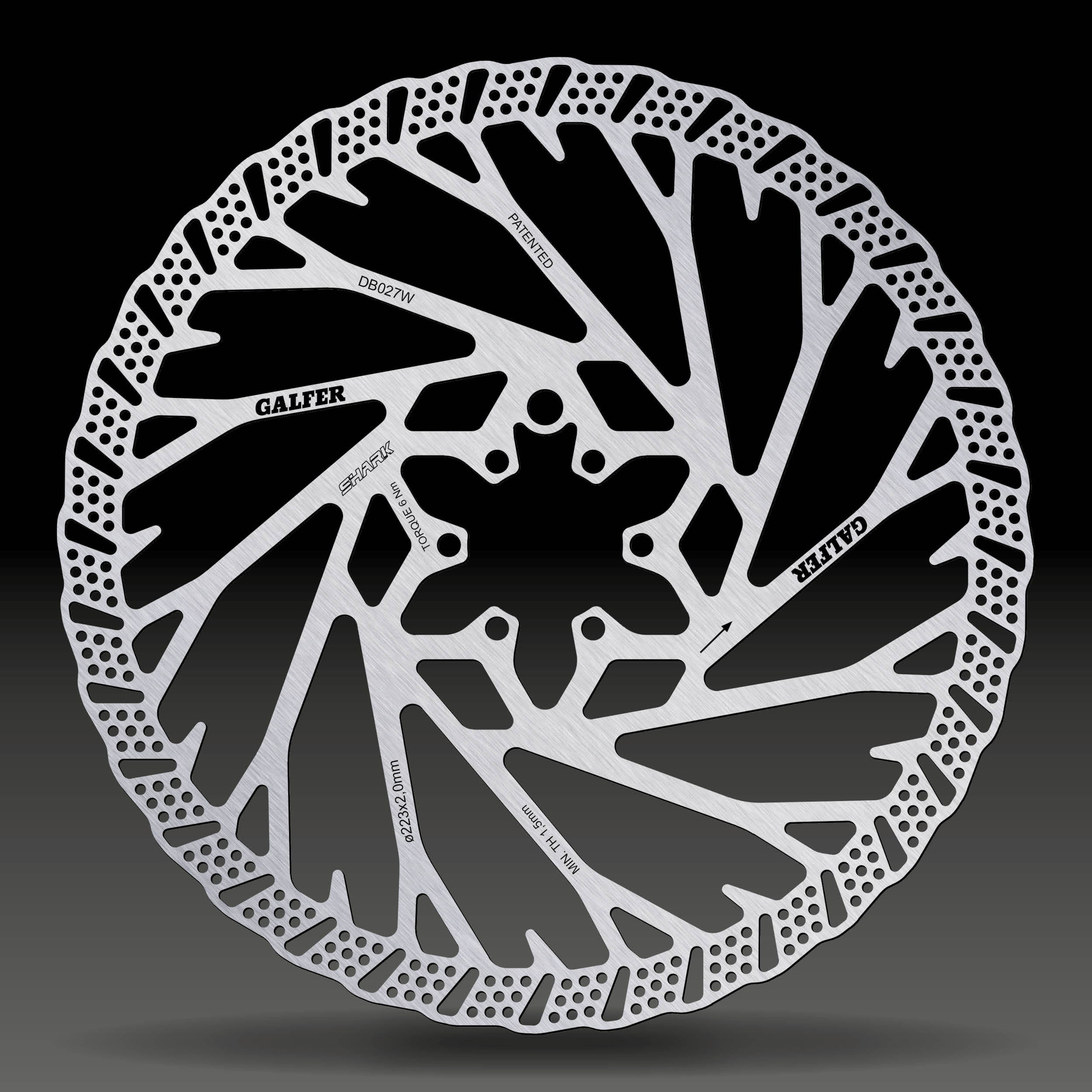 GALFER Fixed Disc Shark® MTB Ротор