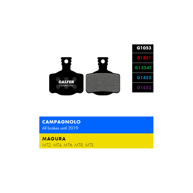 GALFER BIKE FD436G1053 PERFORMANCE BRAKE PAD