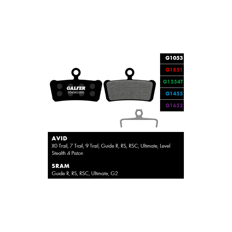 Galfer Bike FD459G1652 E-Bike Brake Pad
