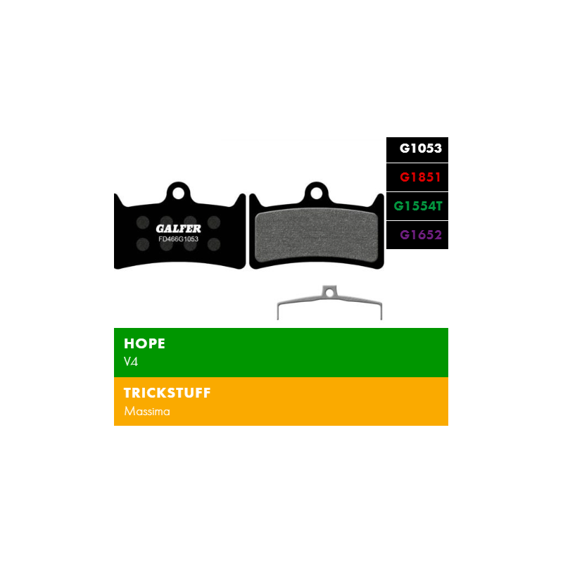 Galfer Bike FD466G1053 Performance Brake Pad