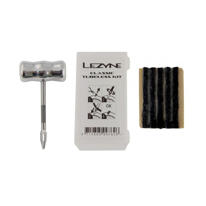 Lezyne Classic Tubeless Kit - Silver