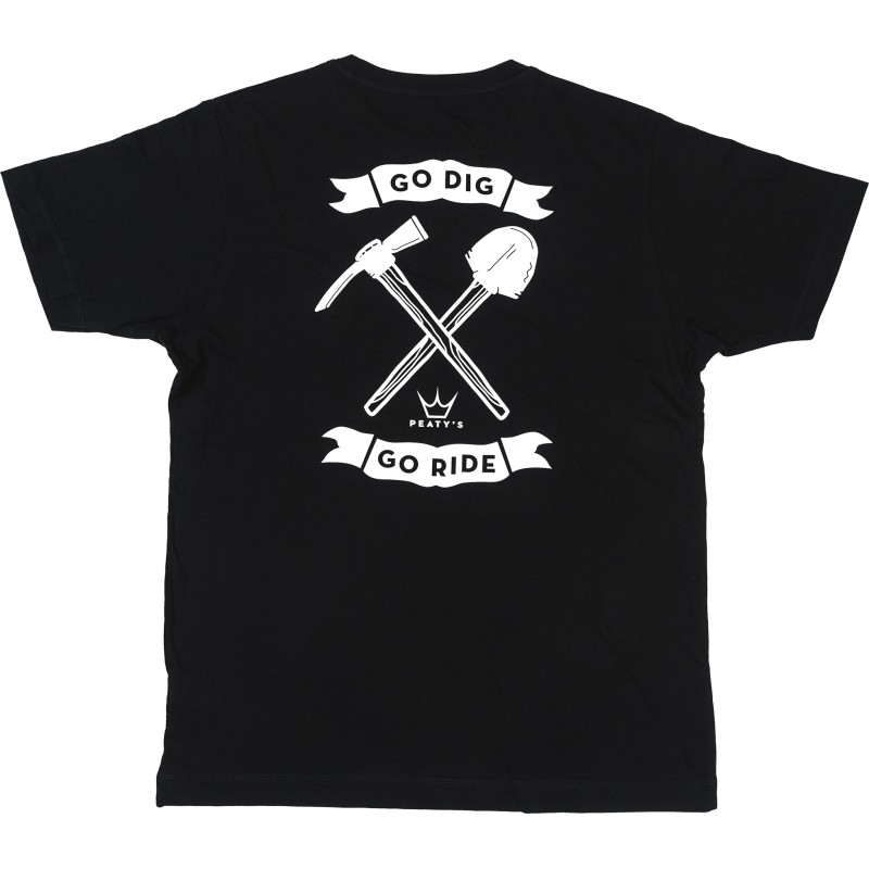 Peaty's Go Dig Go Ride T-Shirt