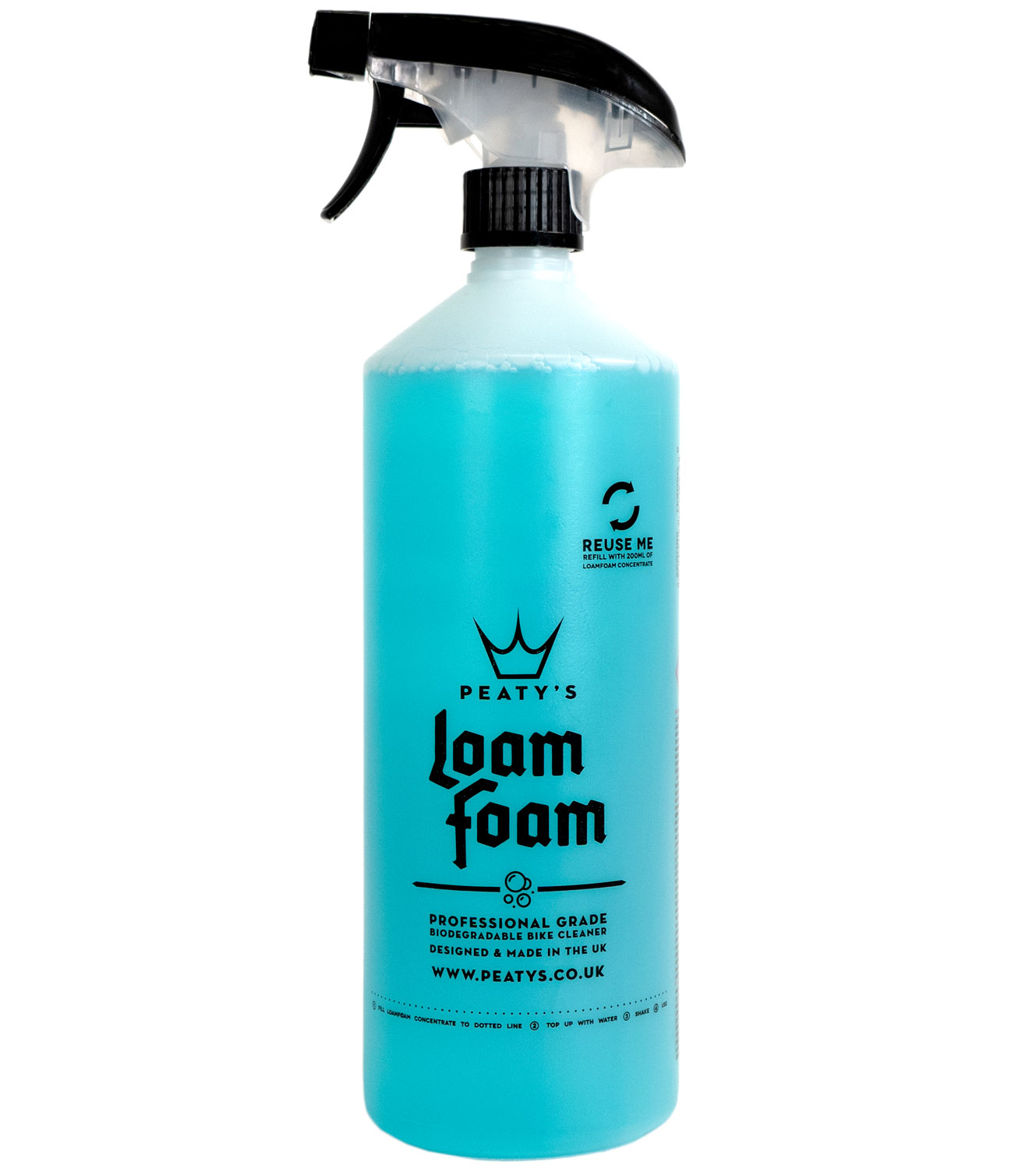 Peaty’s Loam Foam Препарат за Почистване на Велосипед 1л