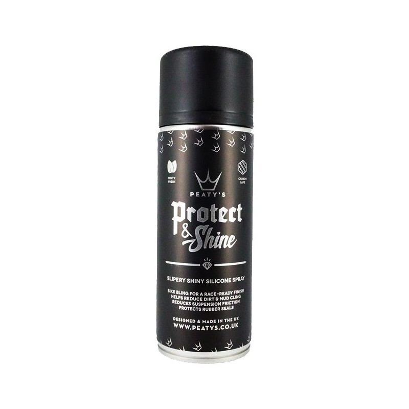 Peaty’s Protect & Shine – Силиконов защитен спрей за велосипед