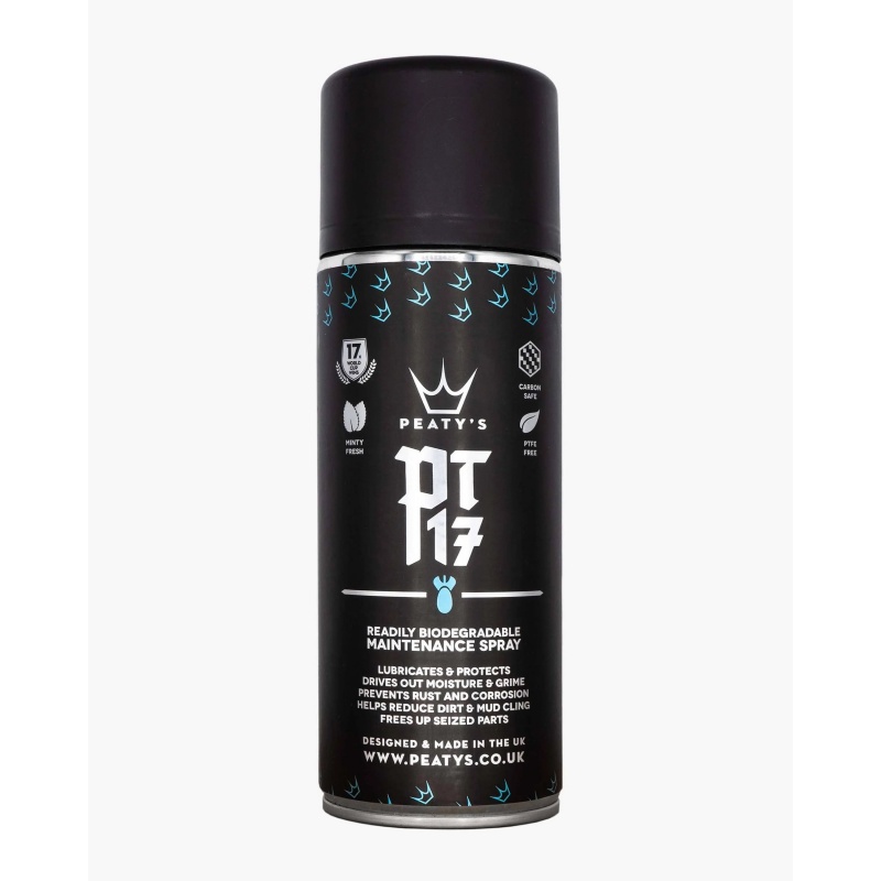Peaty’s PT17 General Maintenance Spray – Универсален спрей за поддръжка и защита на велосипед