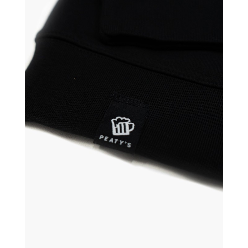 Peaty's Pub Wear Crew Crown Black — 3