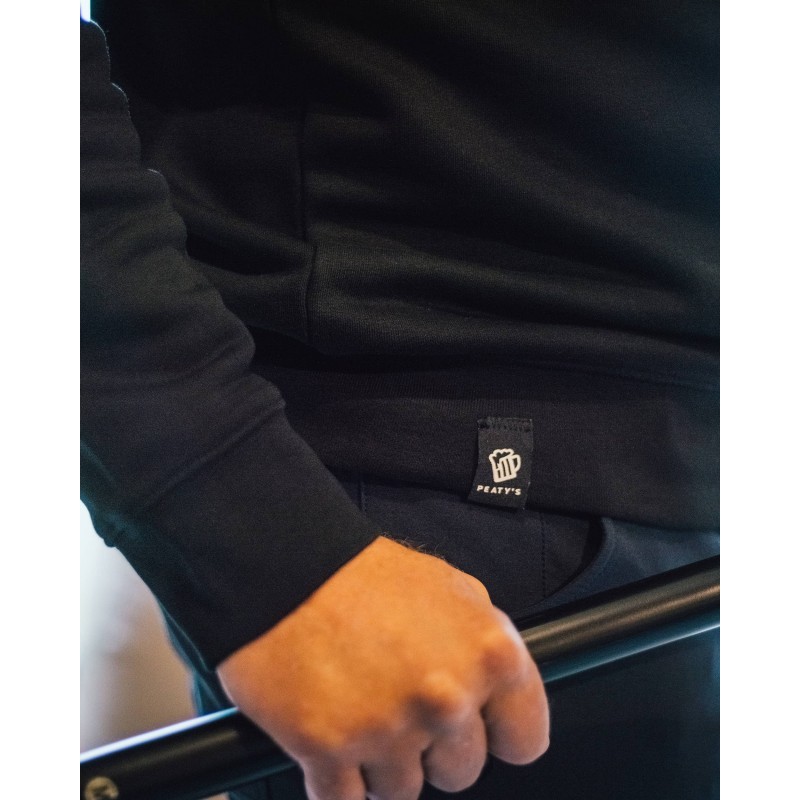 Peaty's Pub Wear Crew Crown Black — 4