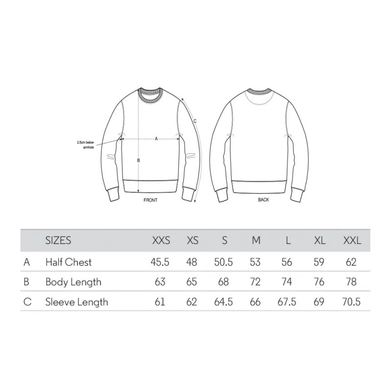 Peaty's Pub Wear Crew Crown Black — 7