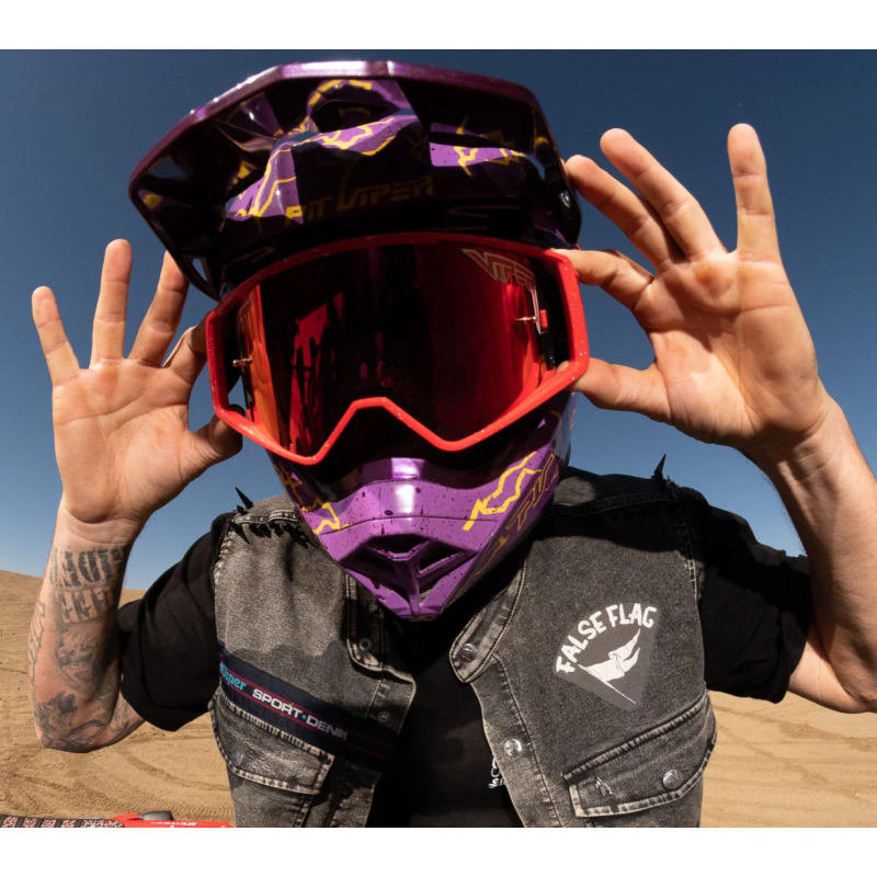 Pit Viper The Hotshot World Champion Goggle Rainbow Lens — 2