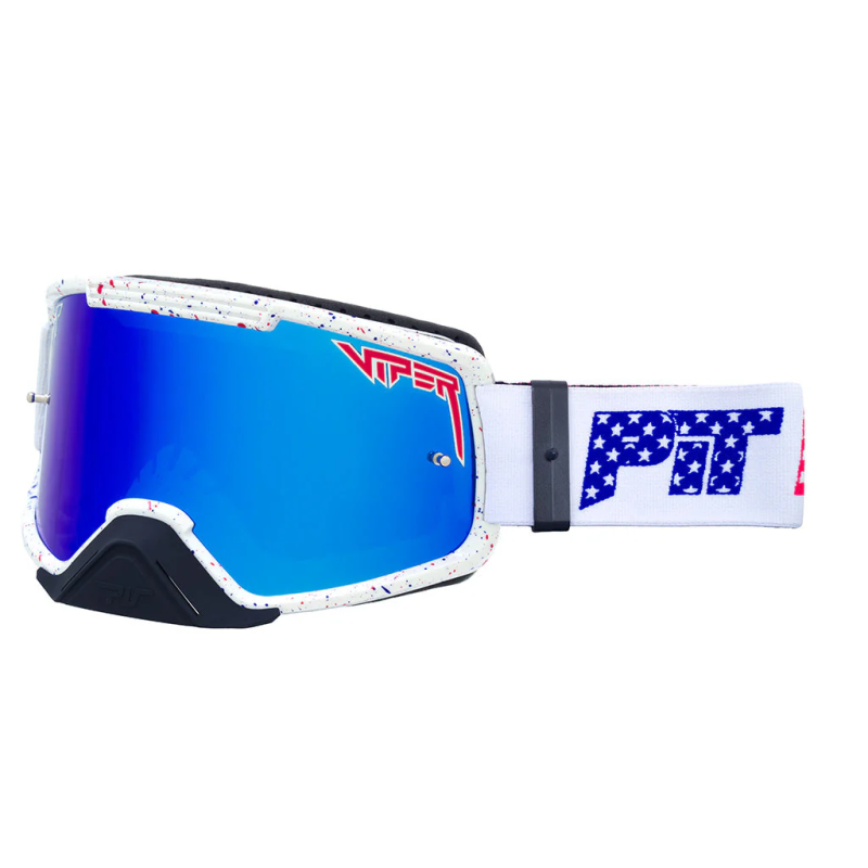 Pit Viper The Merika Brapstrap Goggle - Large Blue Lens