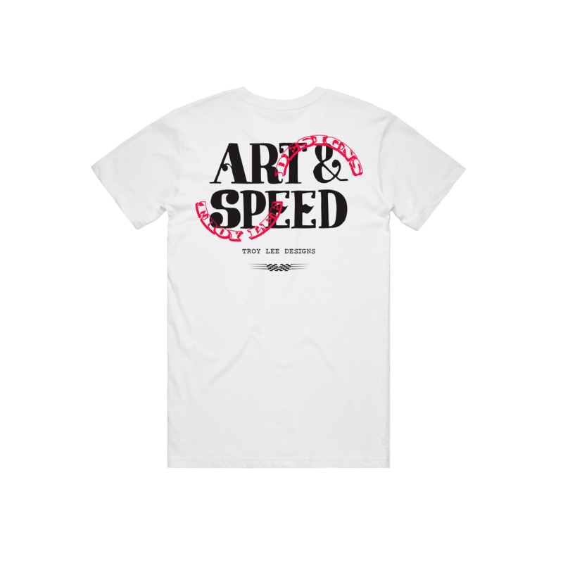 Troy Lee Designs Short Sleeve Tee Pink Slips