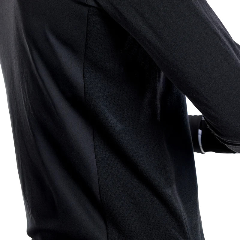 Troy Lee Designs Skyline Long Sleeve Ride Tee Signature Black — 7