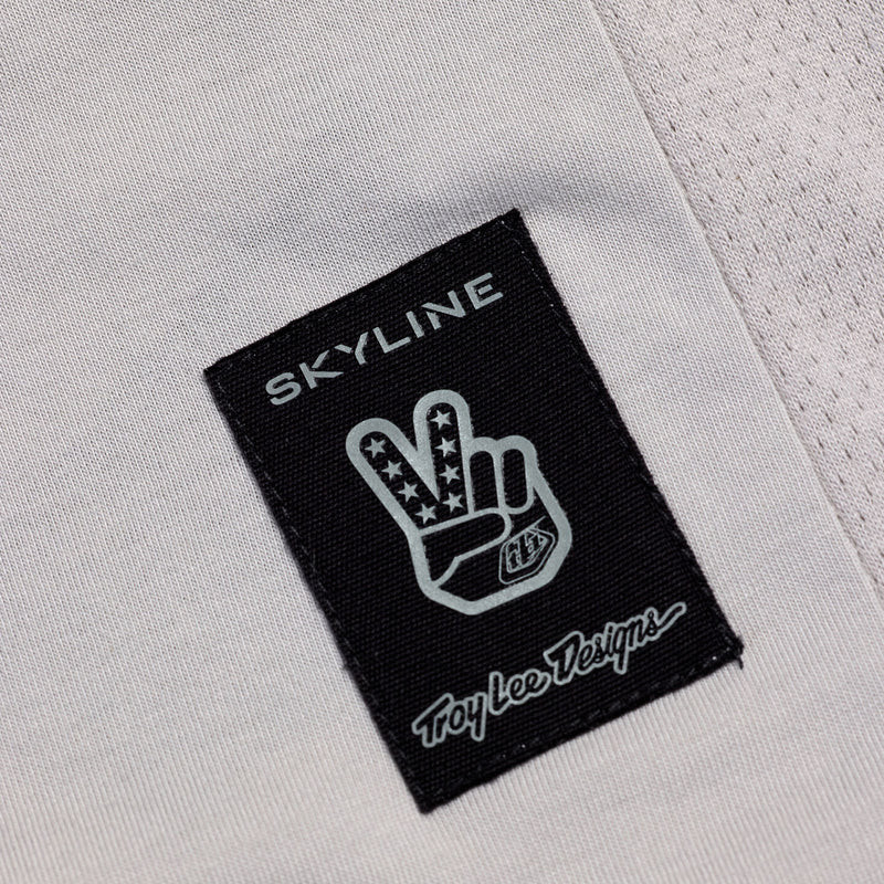 Troy Lee Designs Skyline Long Sleeve Ride Tee Signature Mist — 3