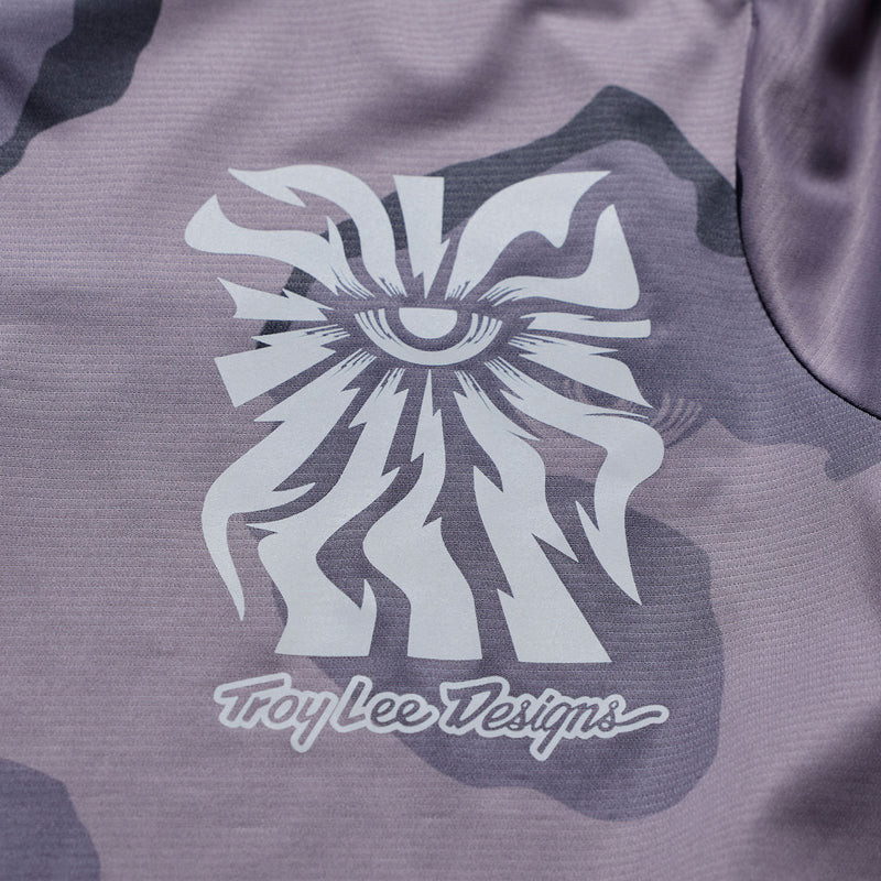Troy Lee Designs Skyline Pro Long Sleeve Jersey Flow Camo Carbon — 3