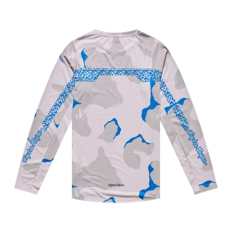 Troy Lee Designs Skyline Pro Long Sleeve Jersey Flow Camo Pumice — 2