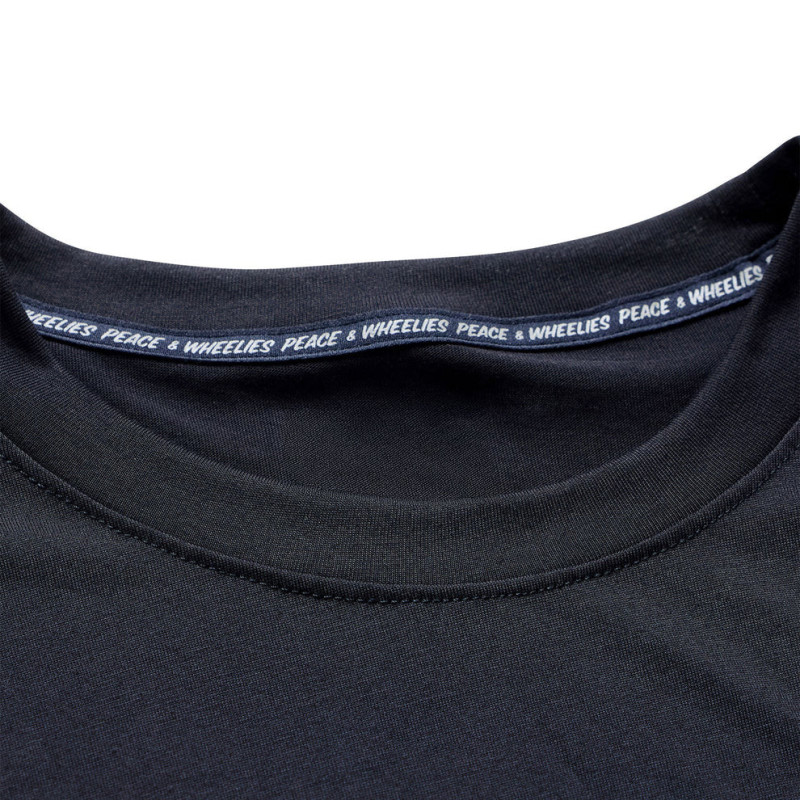 Troy Lee Designs Skyline Ride Long Sleeve Tee Signature Black Real Teal — 2