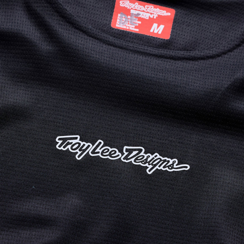 Troy Lee Designs Sprint Pro Jersey Mono Black — 2