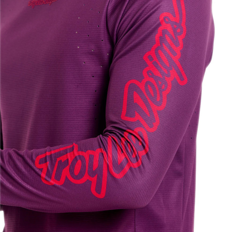 Troy Lee Designs Sprint Pro Jersey Mono Sangria — 3