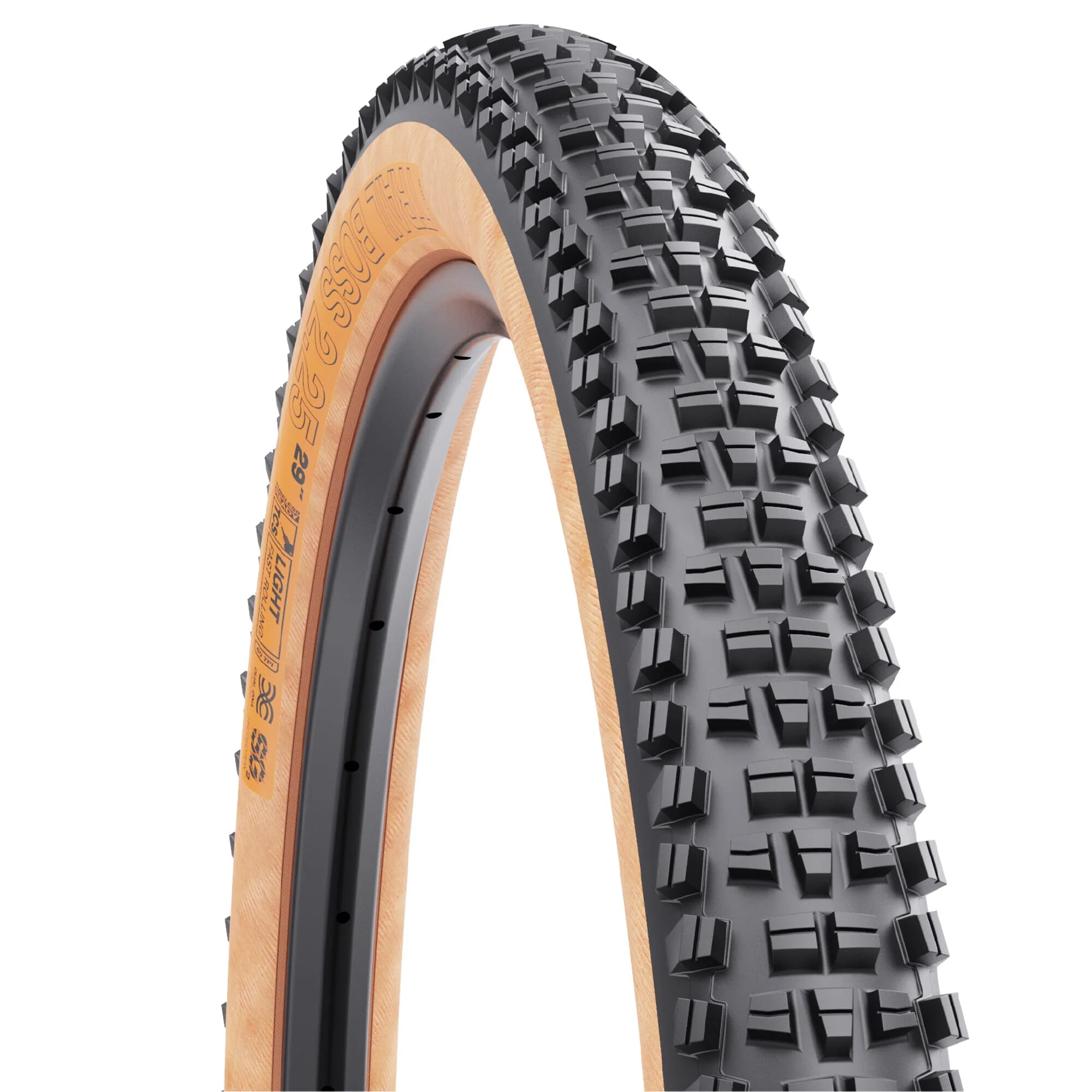 WTB Trail Boss 2.4 27.5" TCS Light Fast Rolling Tire (tan sidewall)